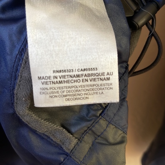 Nike Track Jacket, Navy Blue Windbreaker Sz s - Picture 4 of 4